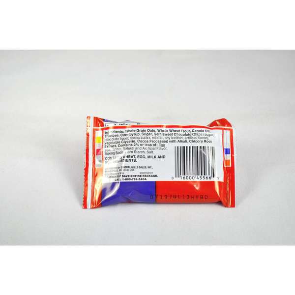 Betty Crocker Individually Wrapped Double Chocolate Oatmeal Bar 1.24 oz., PK144 16000-45566